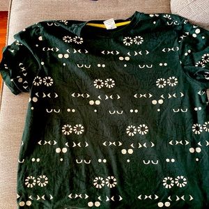 Awesome 👁️ print Bonobos t shirt